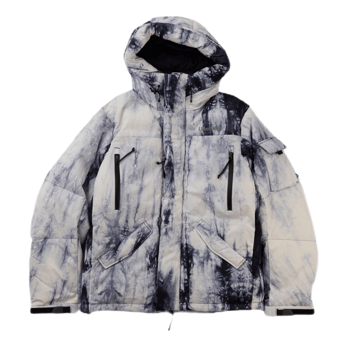 Mountain Range Down Jacket Iii Tie Dye