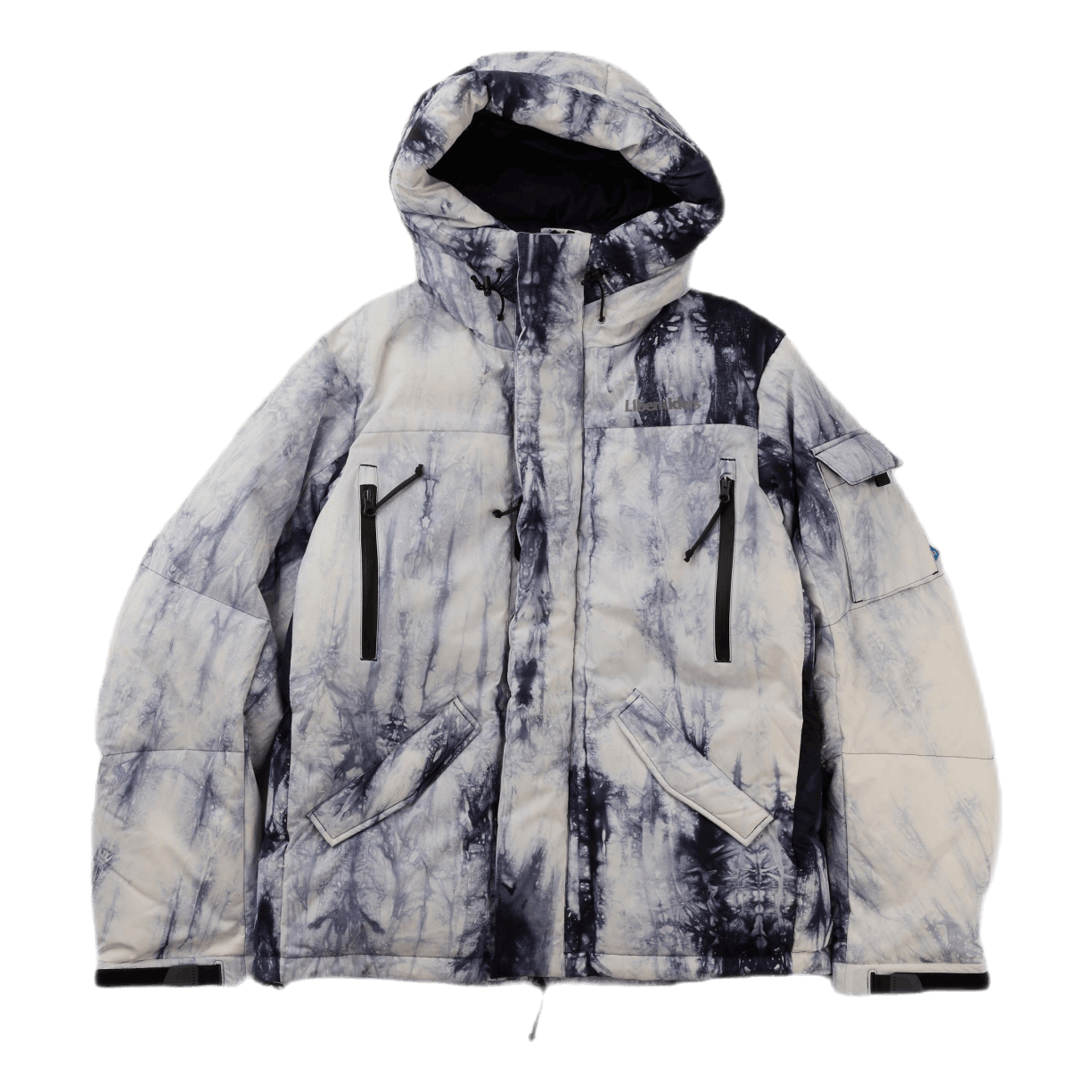 Mountain Range Down Jacket Iii Tie Dye