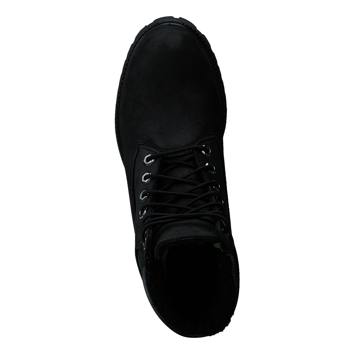 6" Prem Fur Lined Blk Black