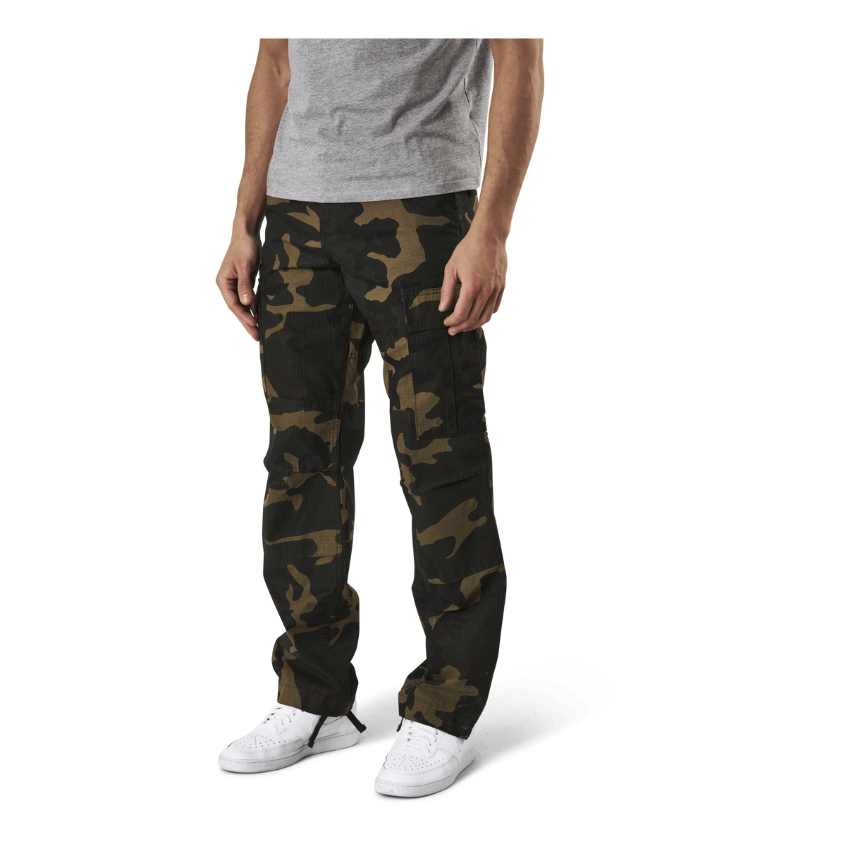 Regular Cargo Pant Camo Laurel