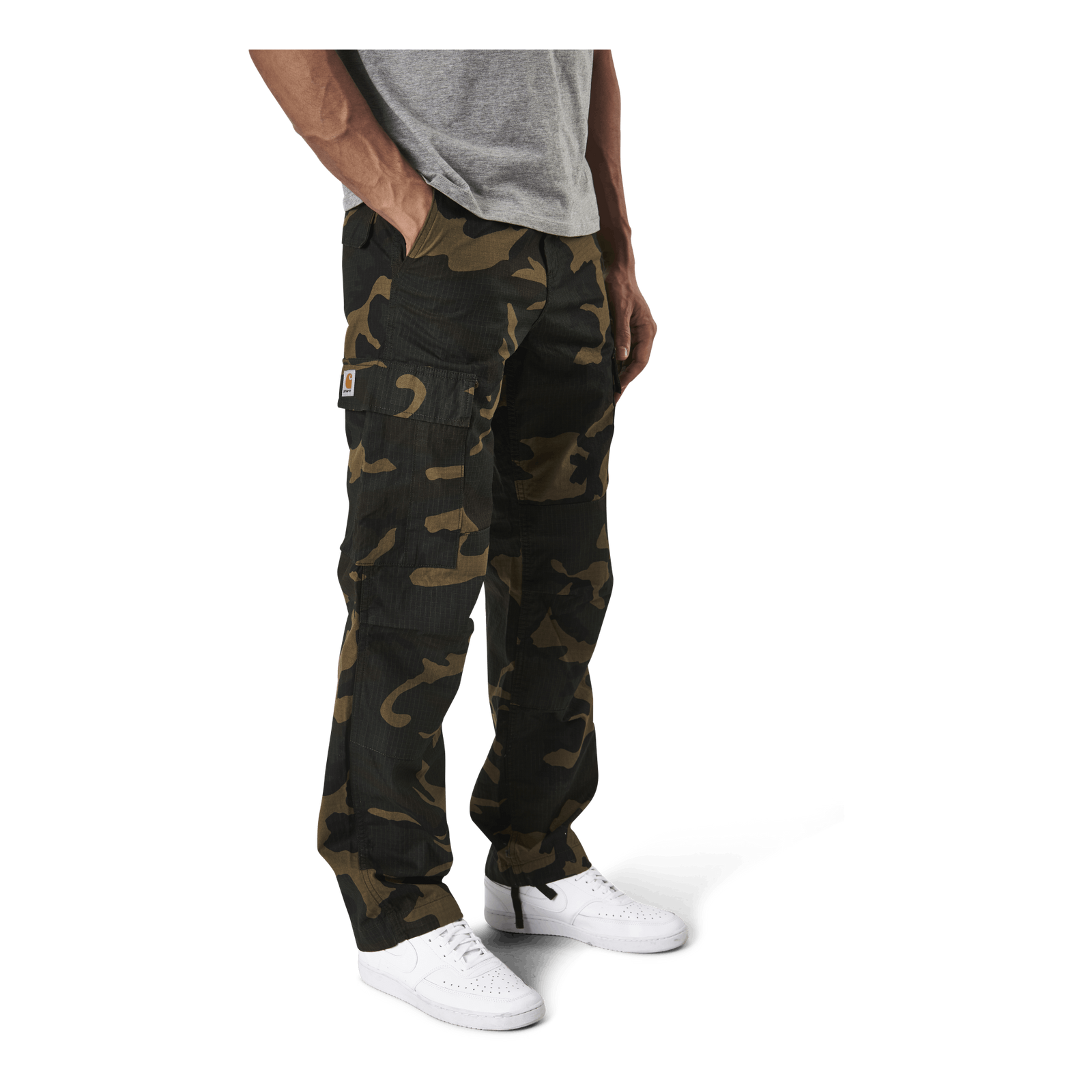 Regular Cargo Pant Camo Laurel