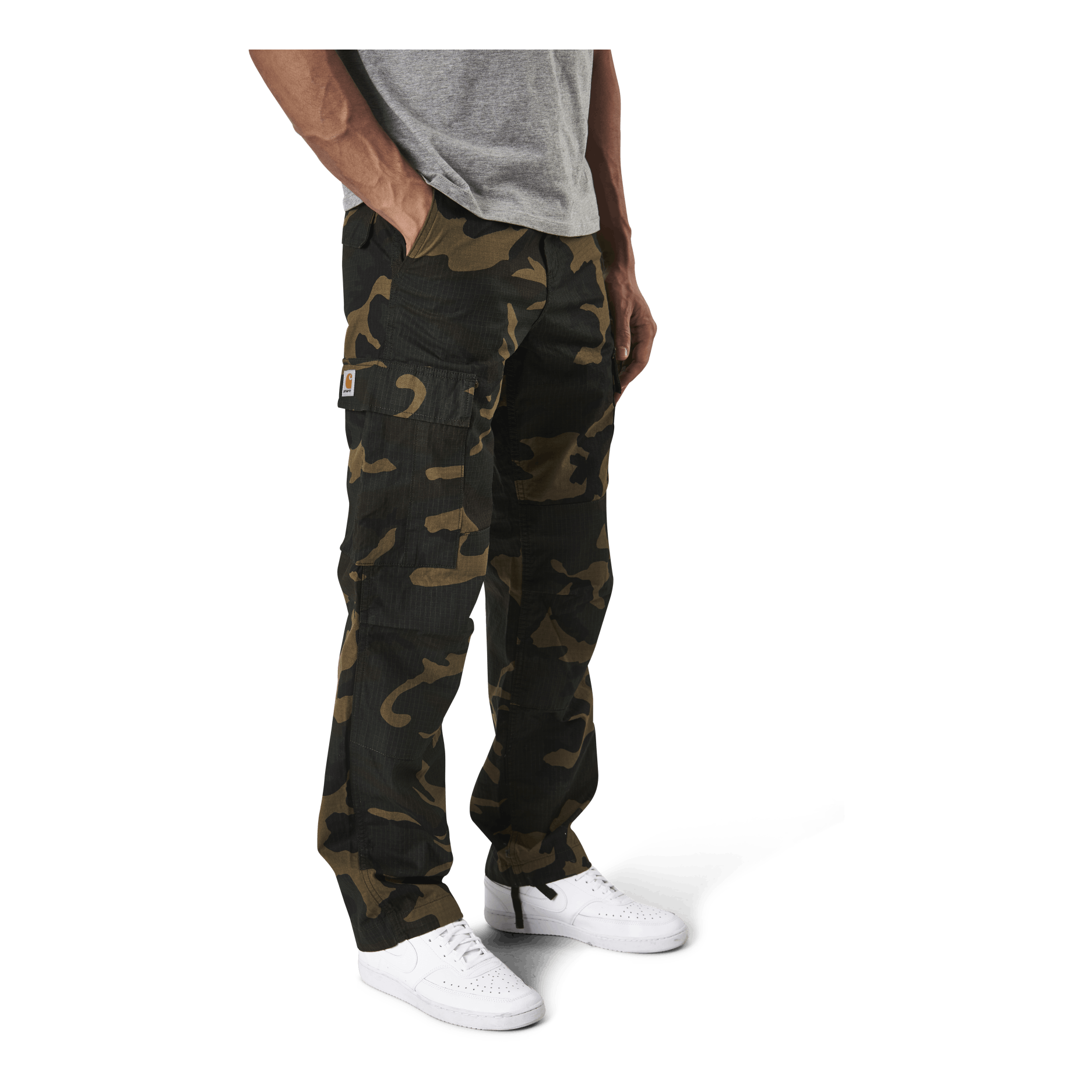 Regular Cargo Pant Camo Laurel