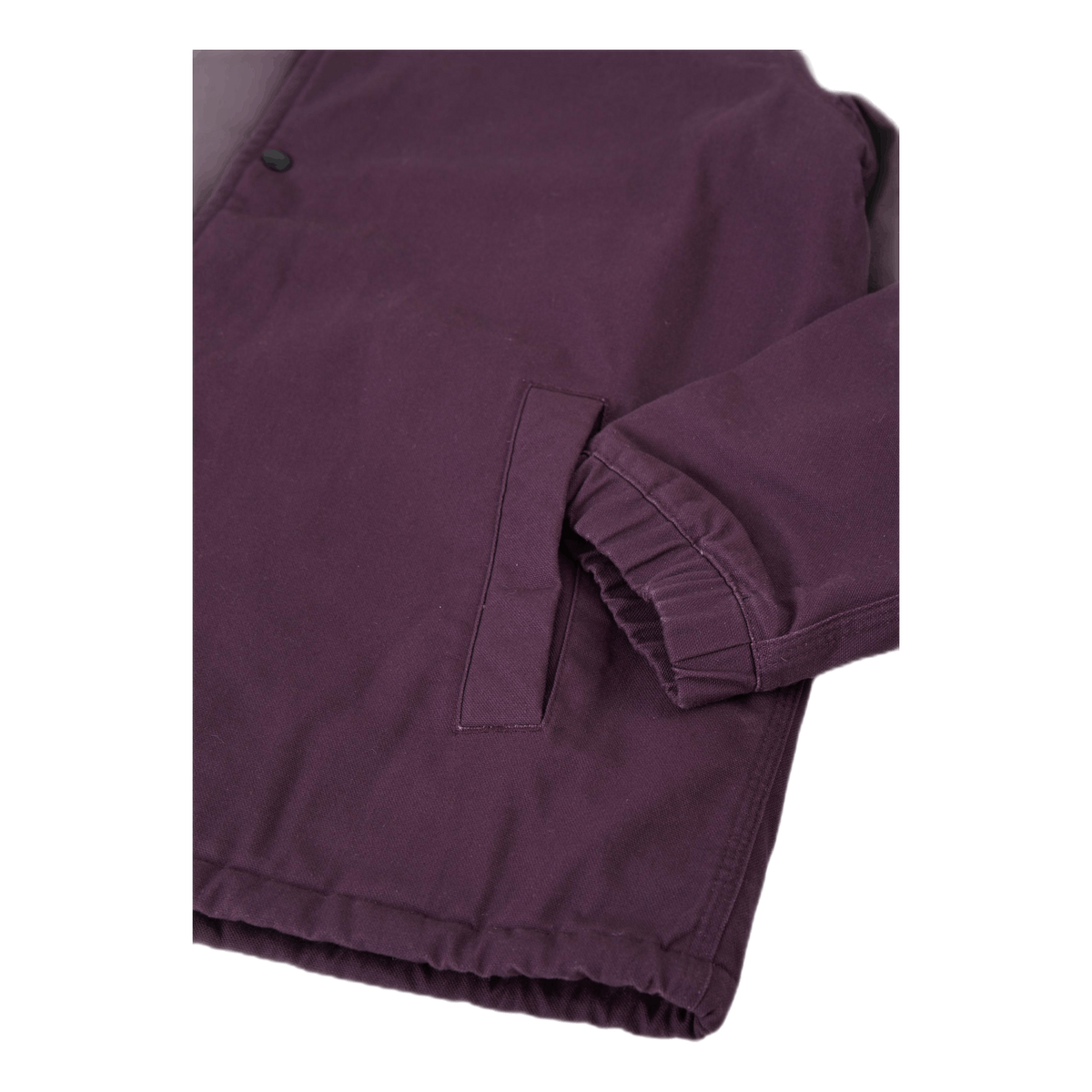 Canvas Coach Jacket Boysenberry / Black