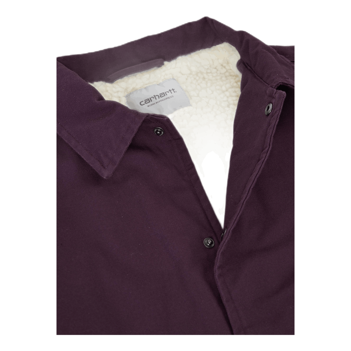 Canvas Coach Jacket Boysenberry / Black