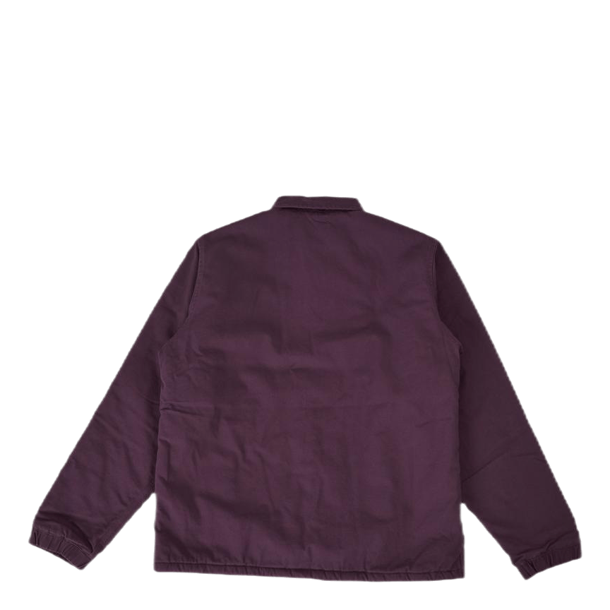 Canvas Coach Jacket Boysenberry / Black