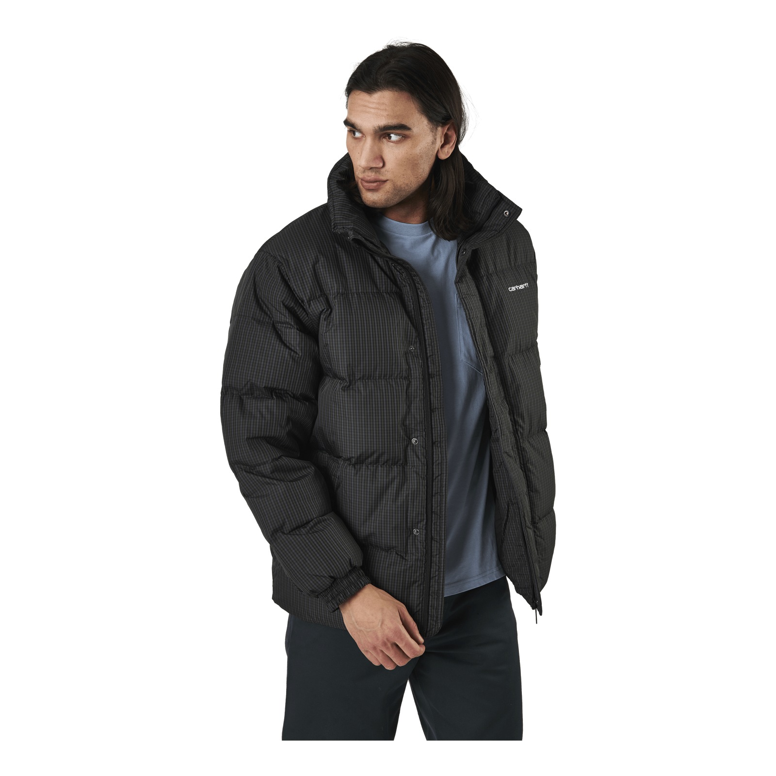 Danville Jacket Specter Check, Cypress / White