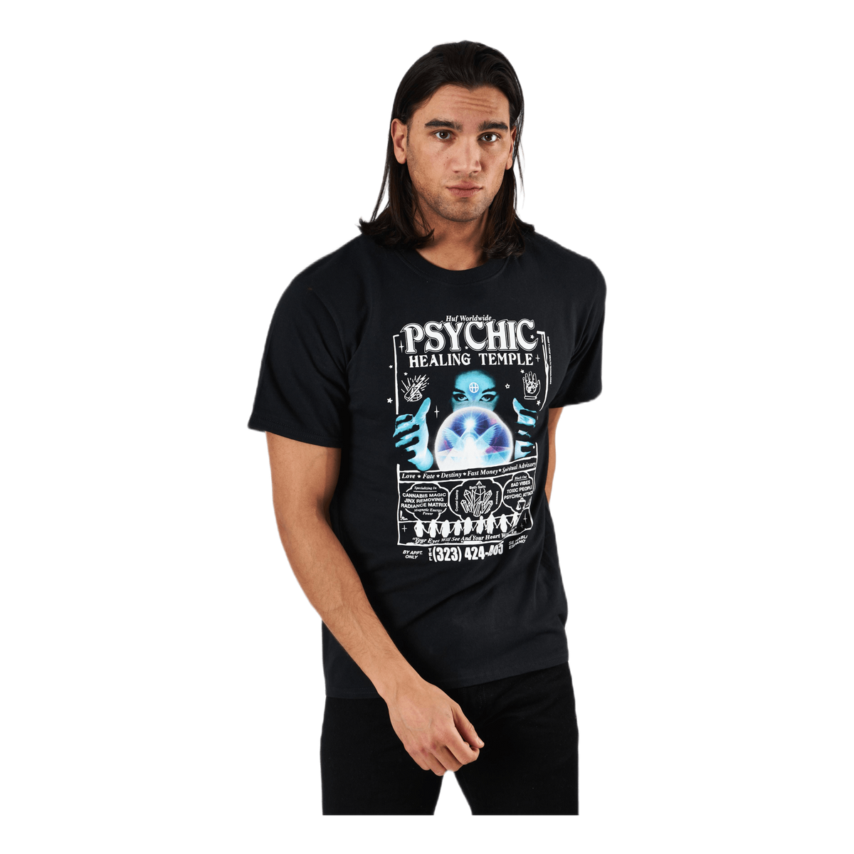 Psychic Temple S/s Tee Black