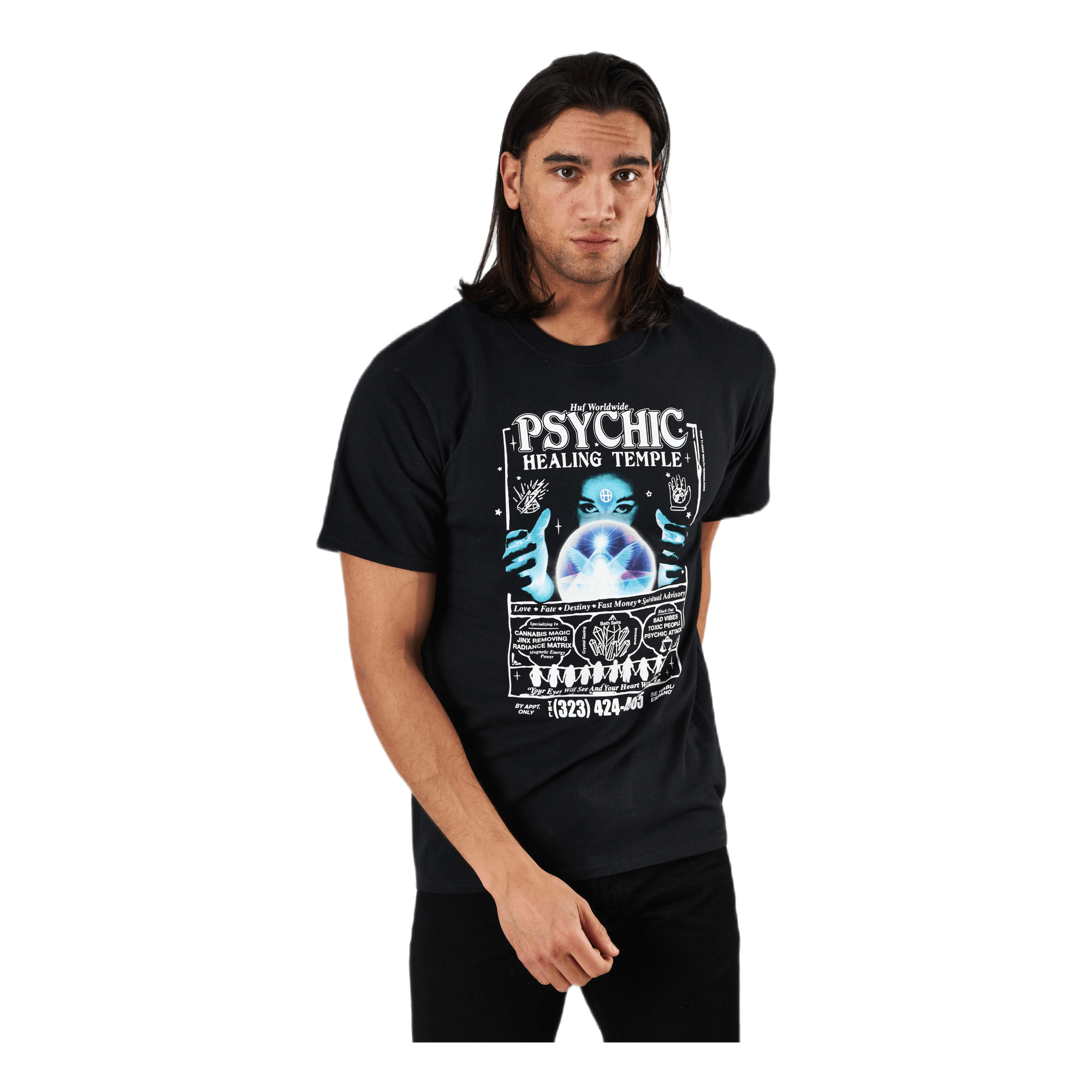 Psychic Temple S/s Tee Black