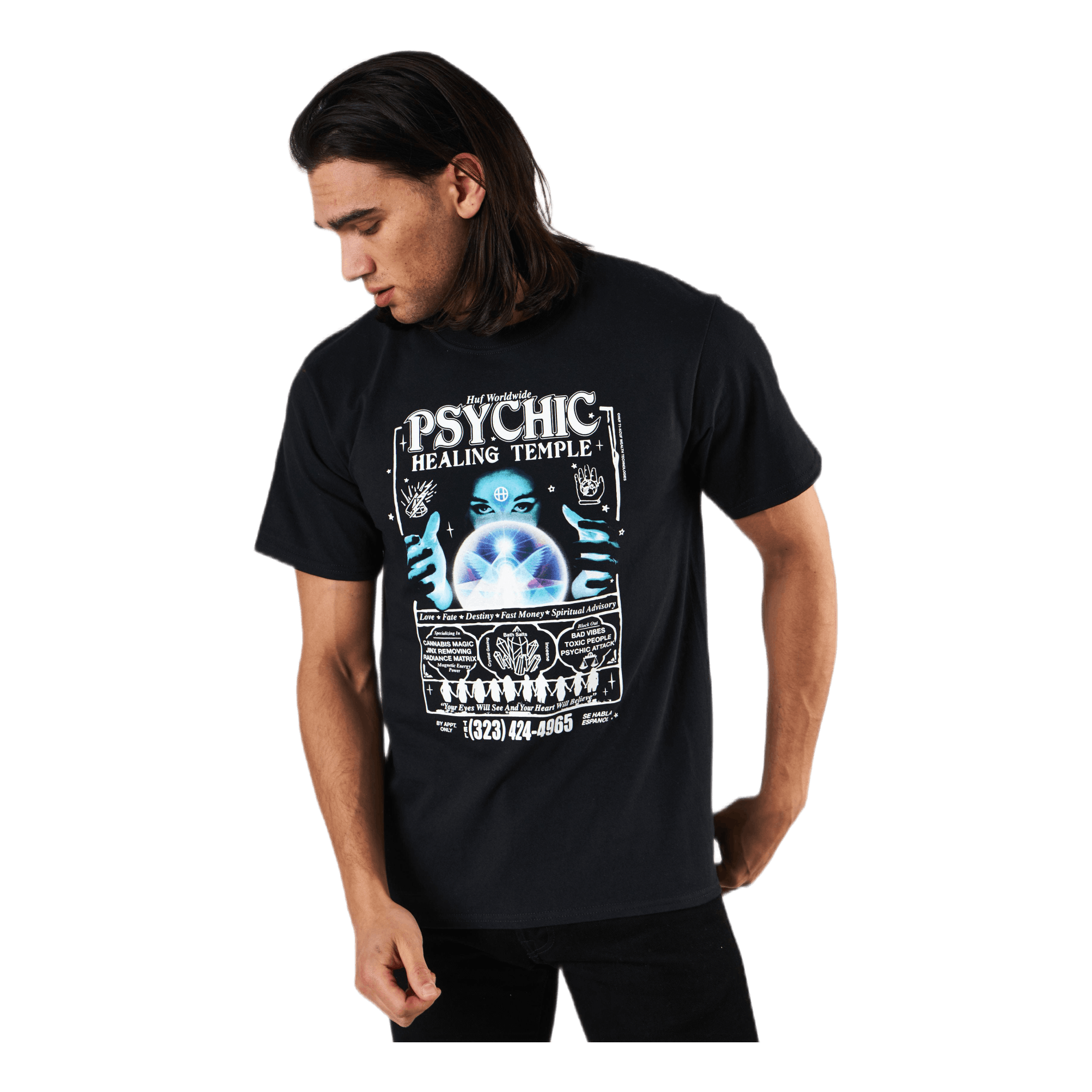 Psychic Temple S/s Tee Black