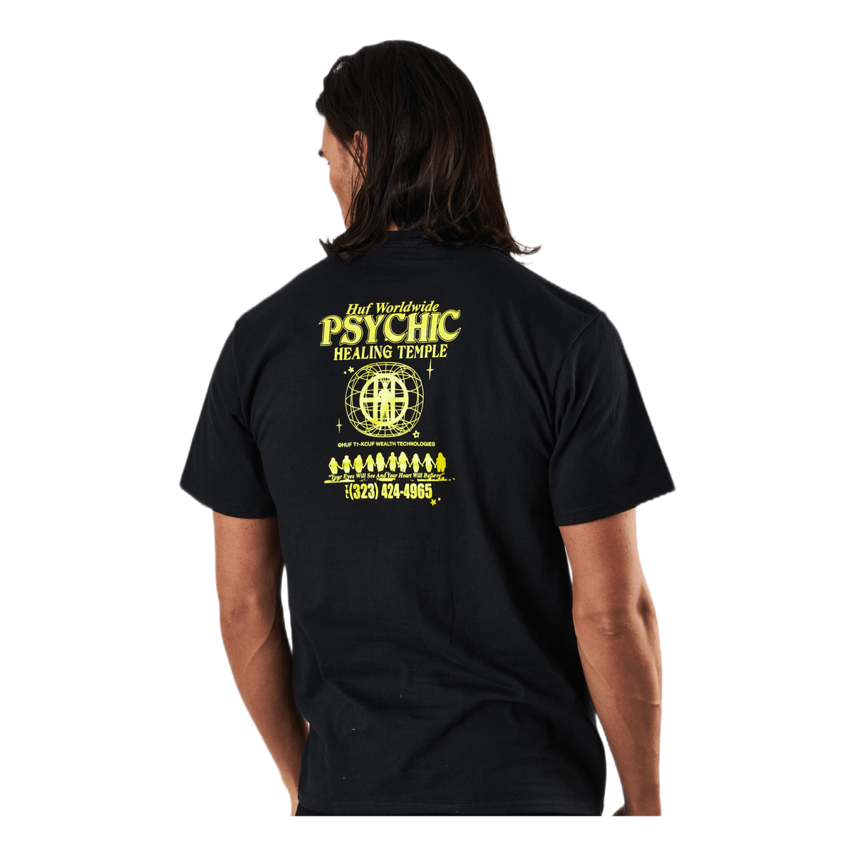 Psychic Temple S/s Tee Black