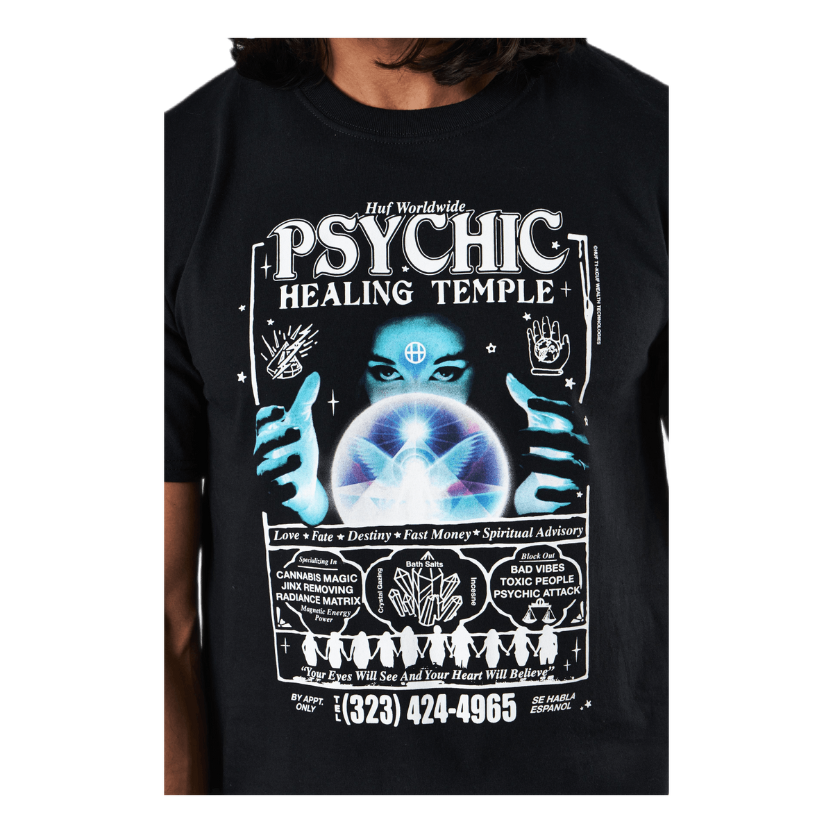 Psychic Temple S/s Tee Black