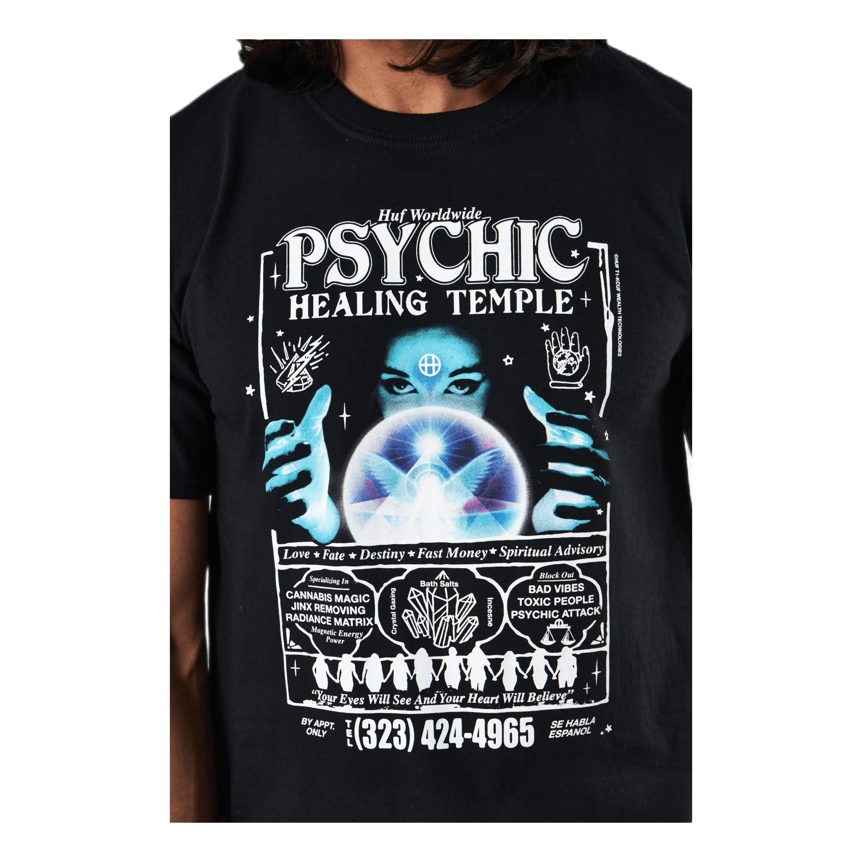 Psychic Temple S/s Tee Black