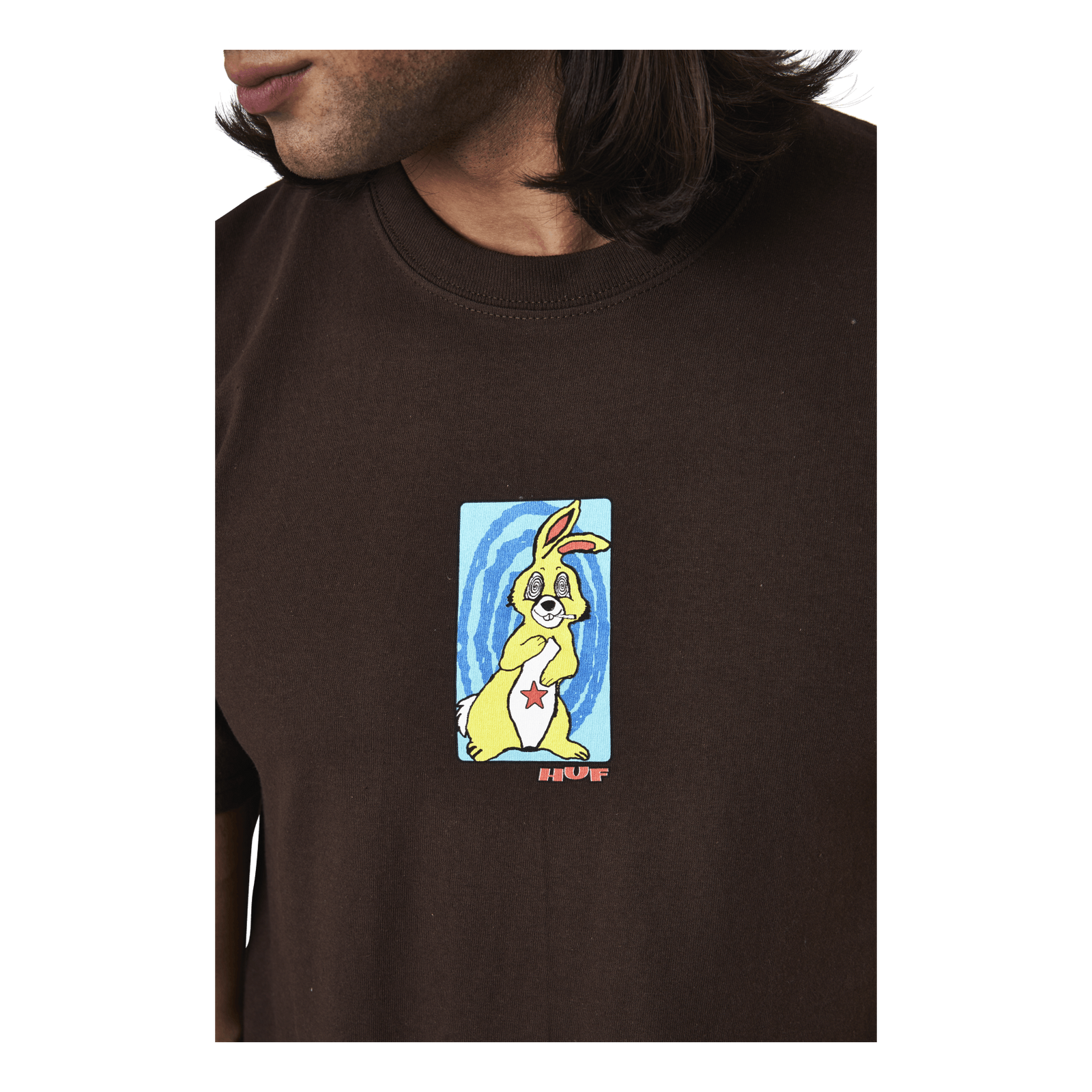 Messed Up Bunny S/s Tee Chocolate