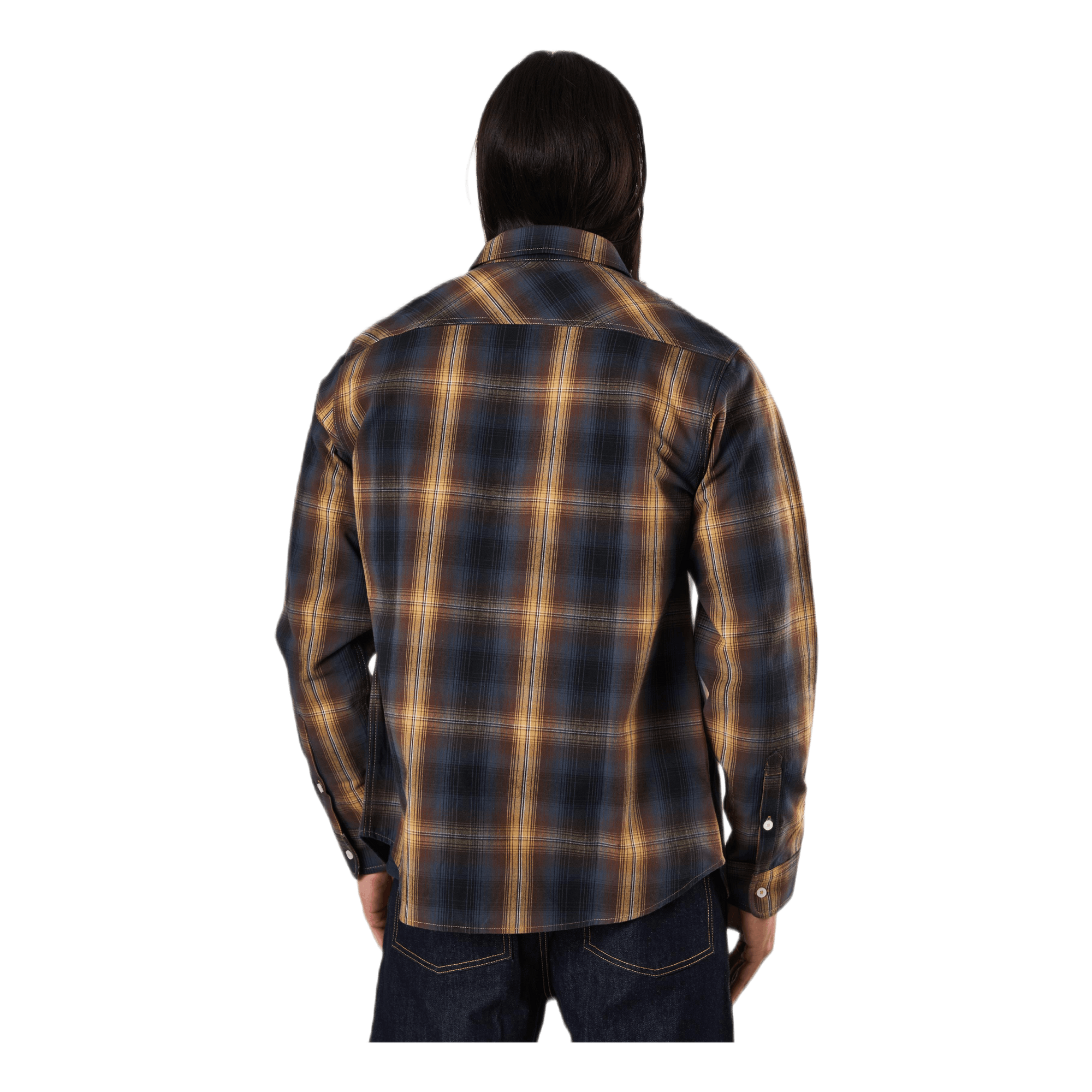 Sanford L/s Flannel Rich Brown