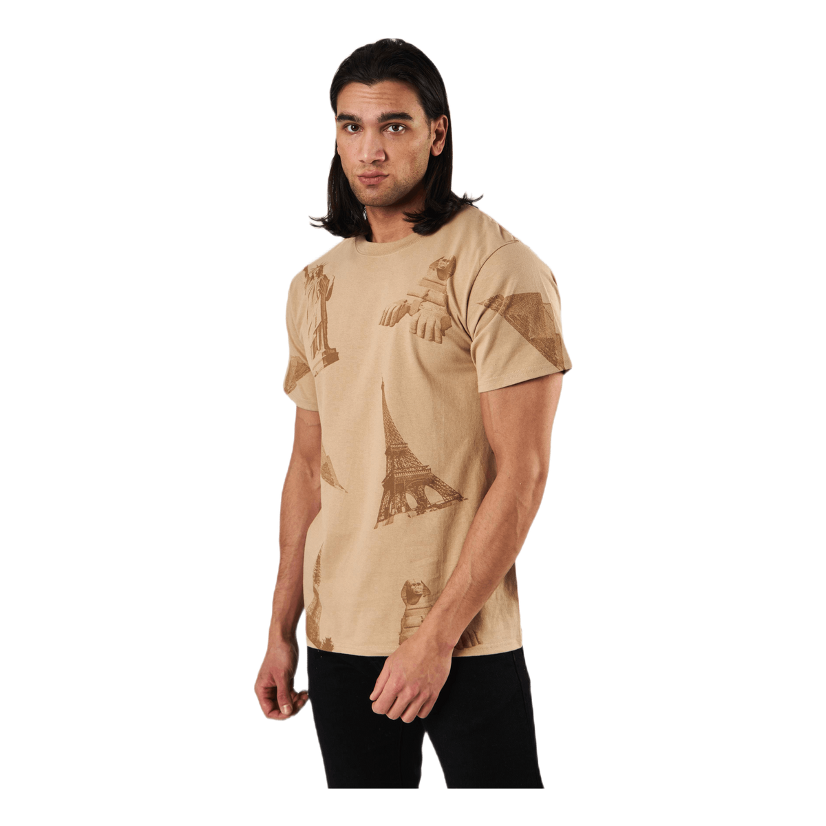 Landmarks S/s Tee Unbleached