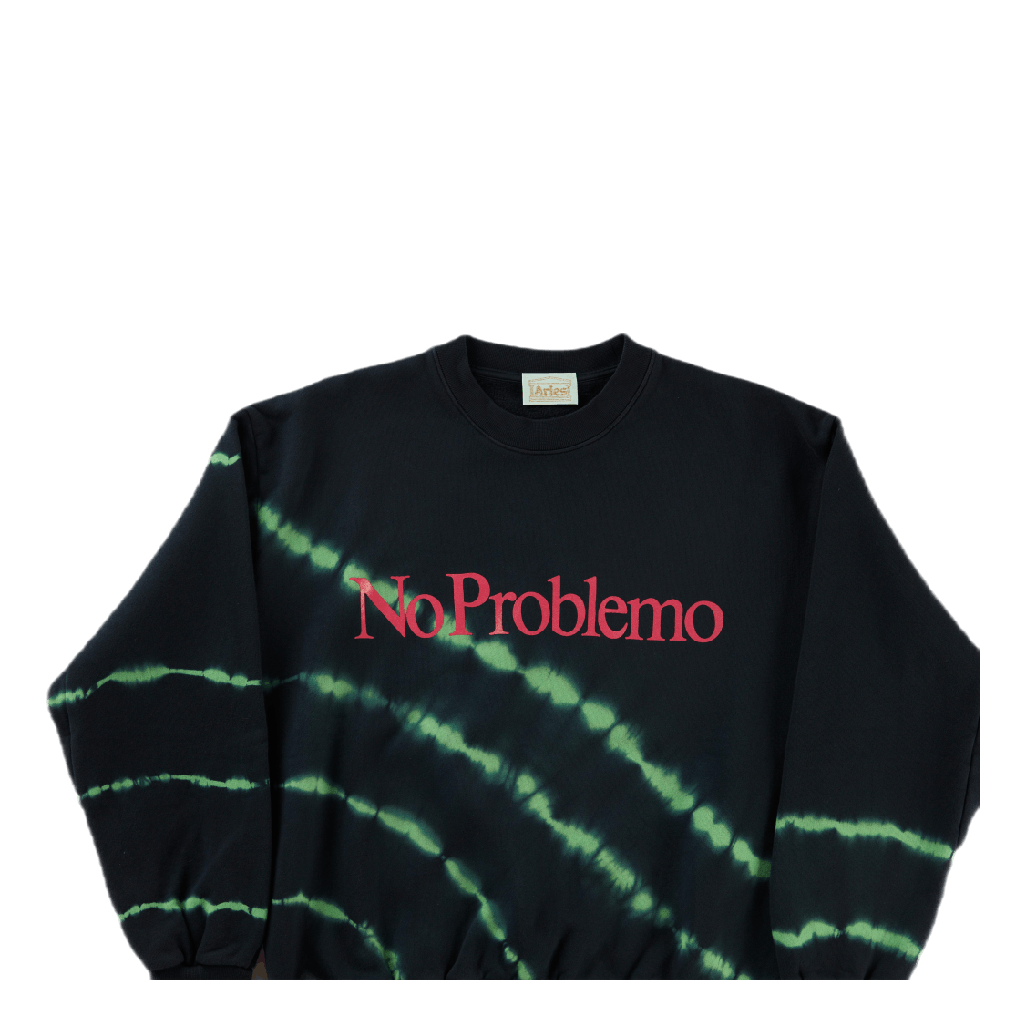 Tie-dye No Problemo Sweatshirt Green