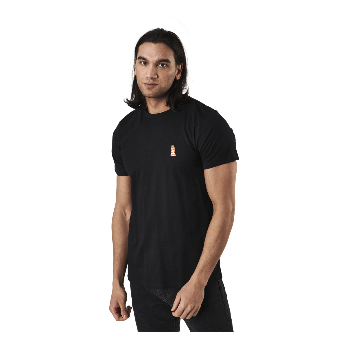 T-shirt Stockholm Peach Black