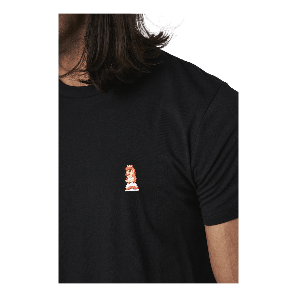 T-shirt Stockholm Peach Black