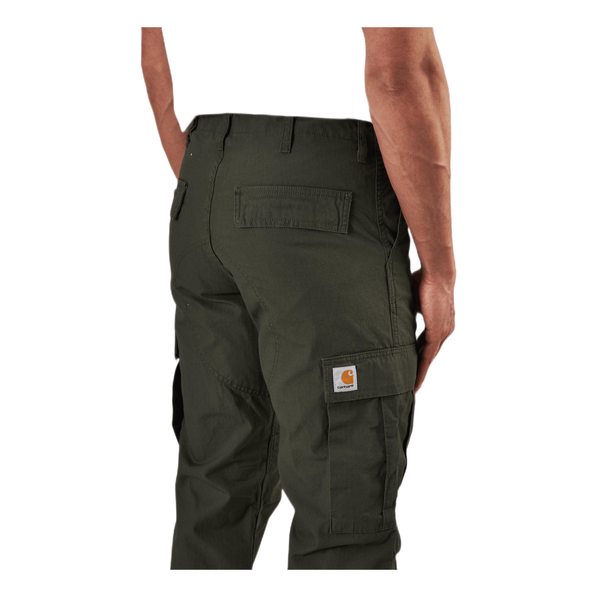 Carhartt WIP Regular Cargo Pants in Cypress Rinsed for Men