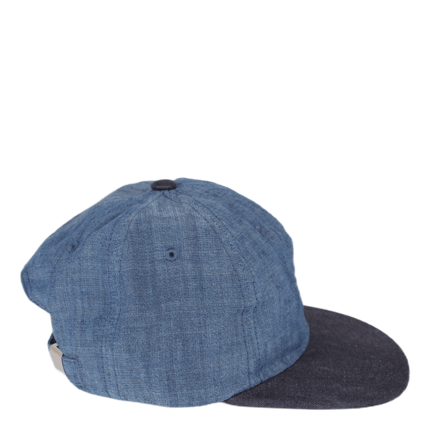 Global Warming 6 Panel Hat Blue Chambray