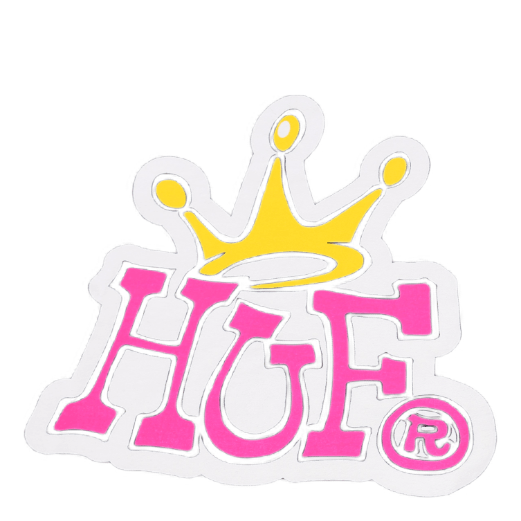 Huf Crown Logo S/s Tee Navy