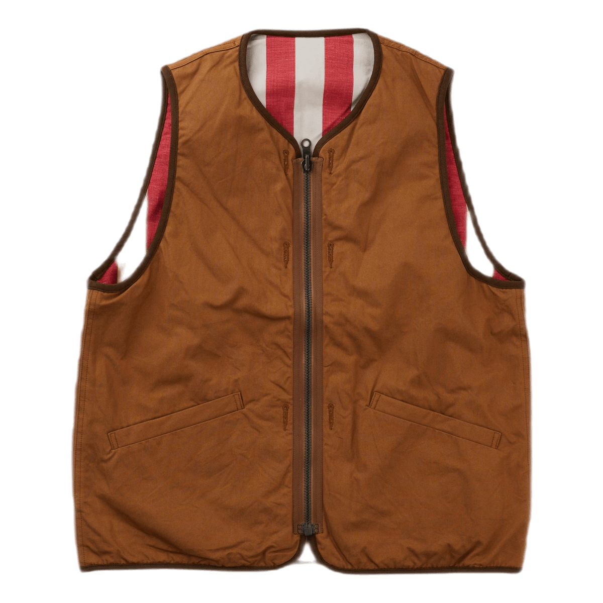 Iris Liner Vest Light Brown