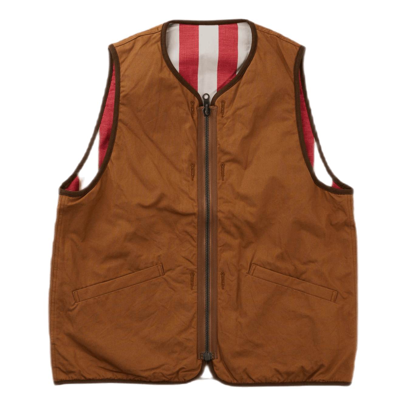 Iris Liner Vest Light Brown