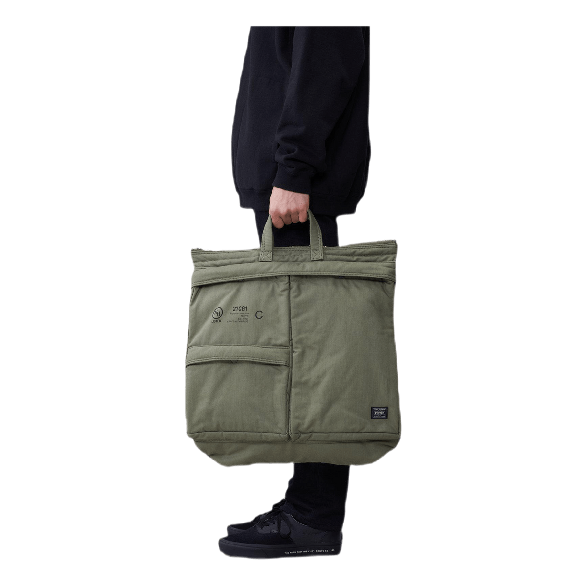 Nhpt . Tote / C-luggage Olive Drab