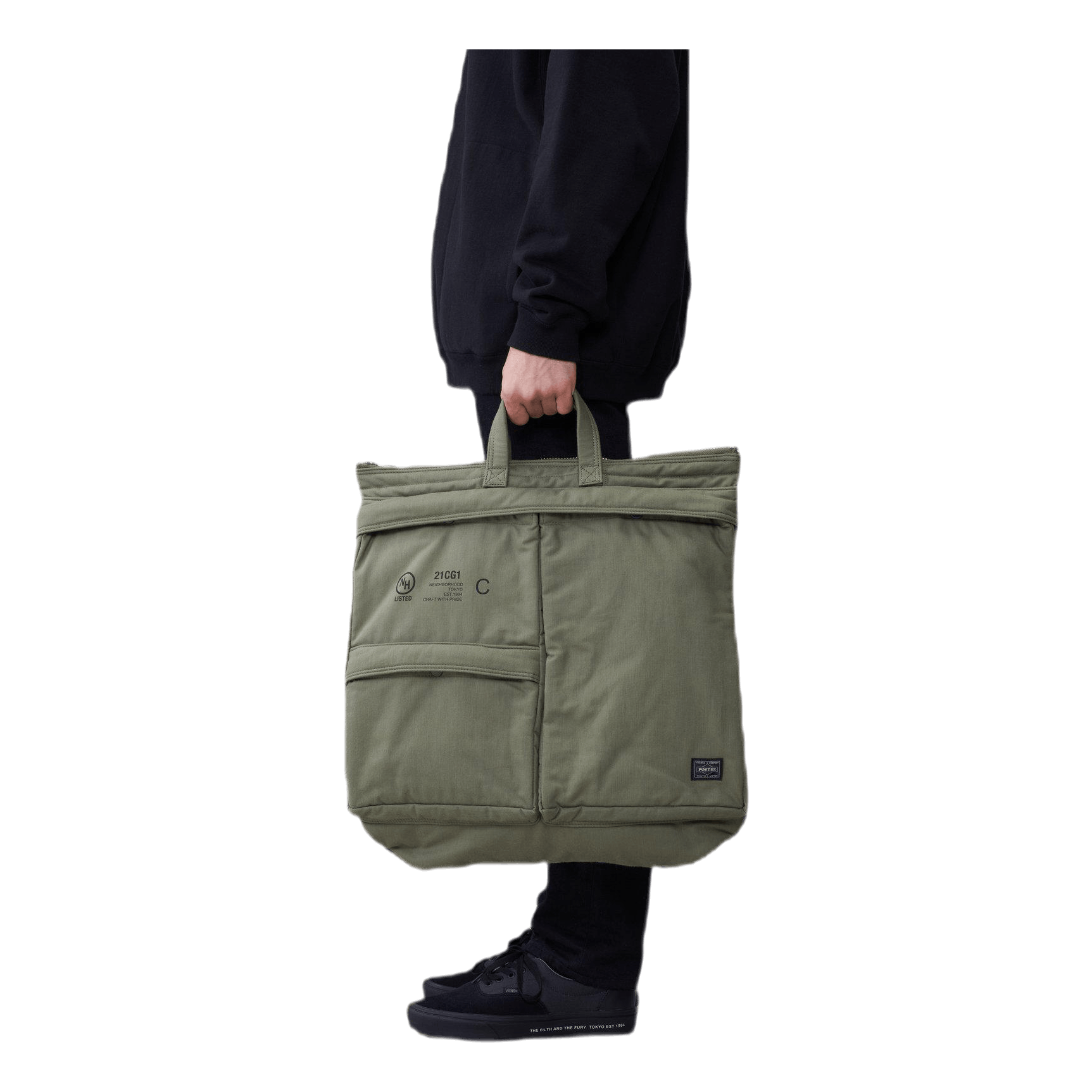 Nhpt . Tote / C-luggage Olive Drab