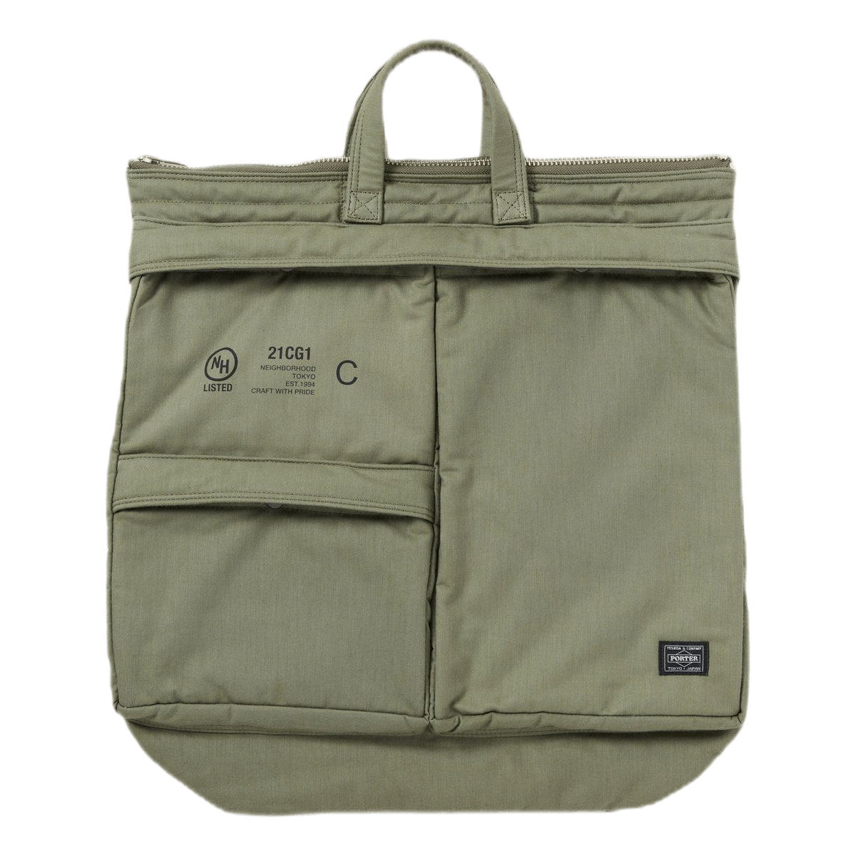 Nhpt . Tote / C-luggage Olive Drab
