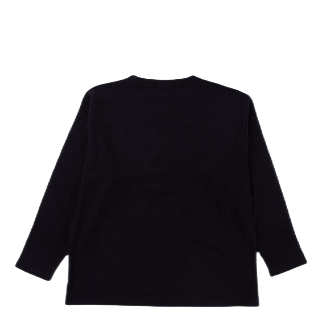 Crew Neck Shirt - Sliver Knit Navy