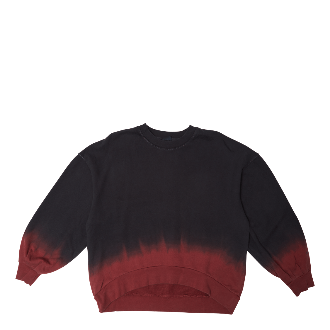 Pai Sweatshirt Dip Dye Caviar