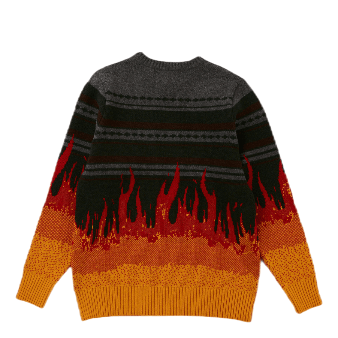 Bulky Knit Flame Flame