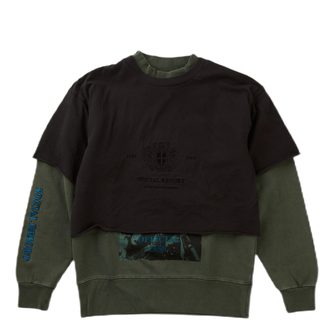 Layer Sweat Faded Green