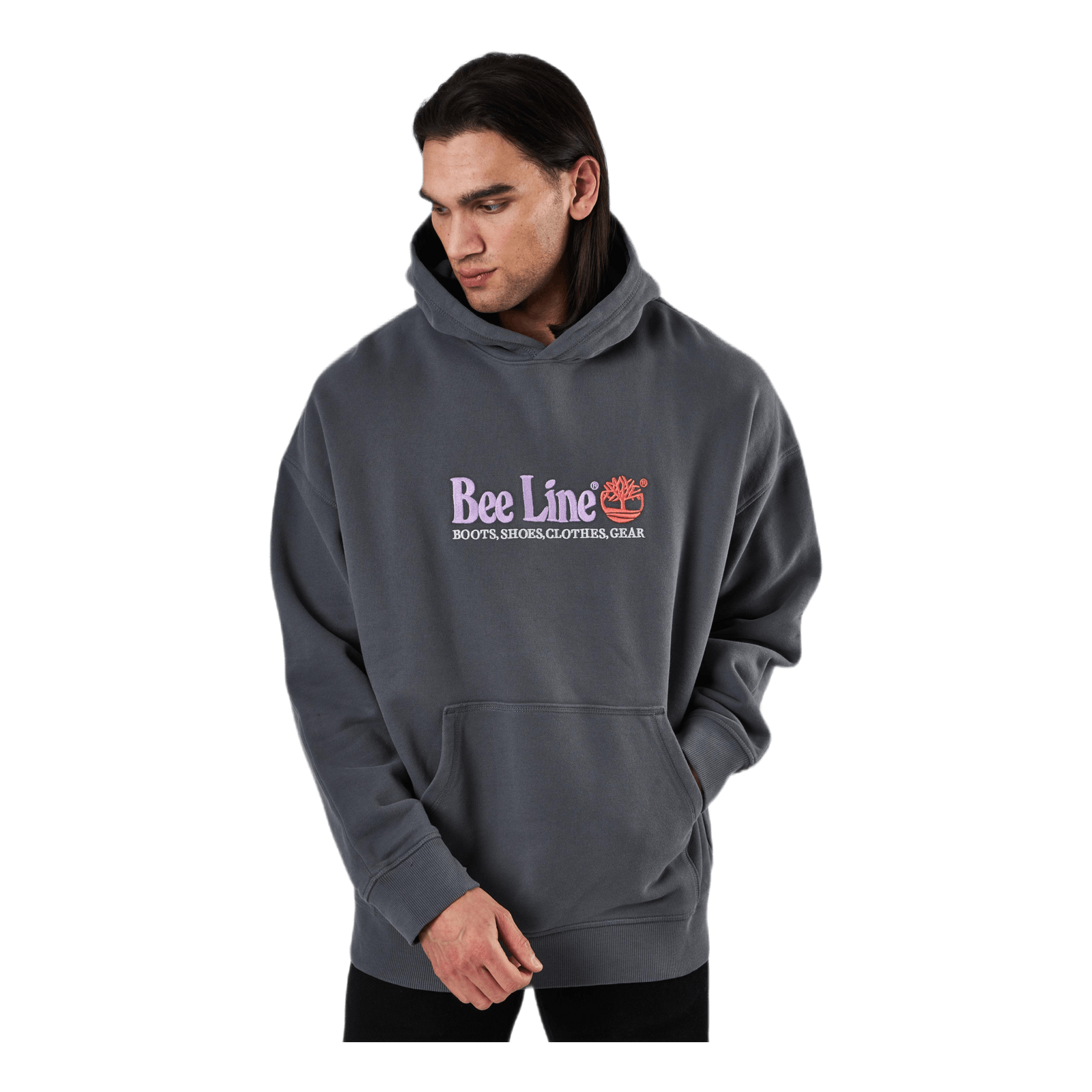 Beeline Hoodie Sweatshirt Iron Gate