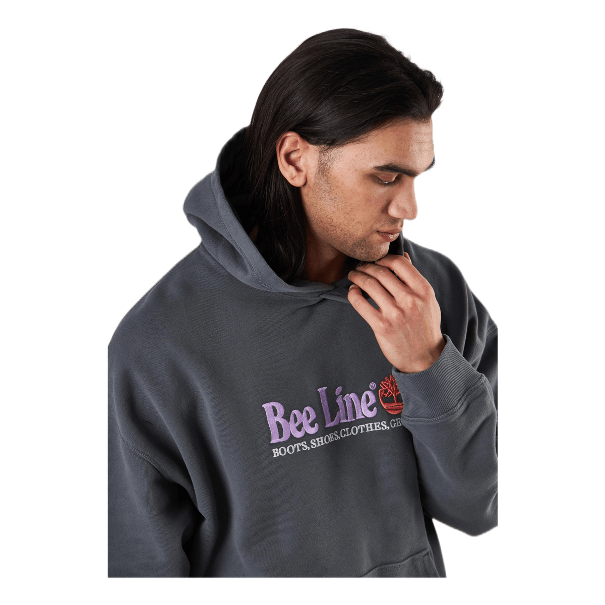 Beeline Hoodie Sweatshirt Iron Gate