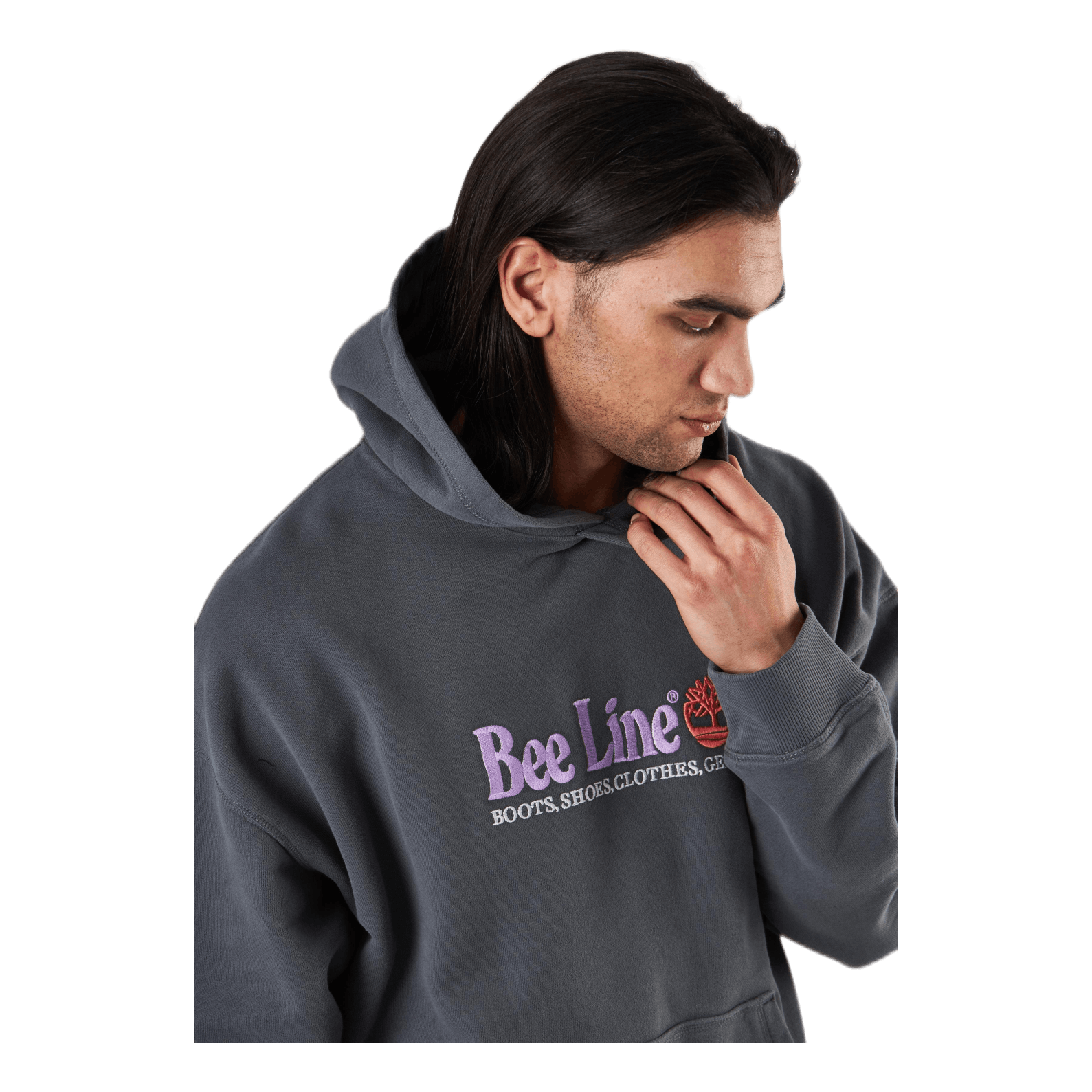 Beeline Hoodie Sweatshirt Iron Gate