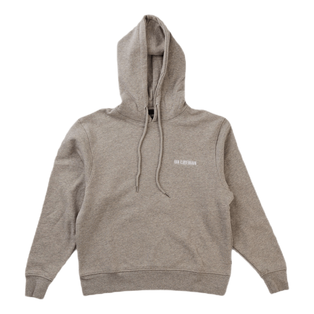 Bulky Hoodie Grey Logo