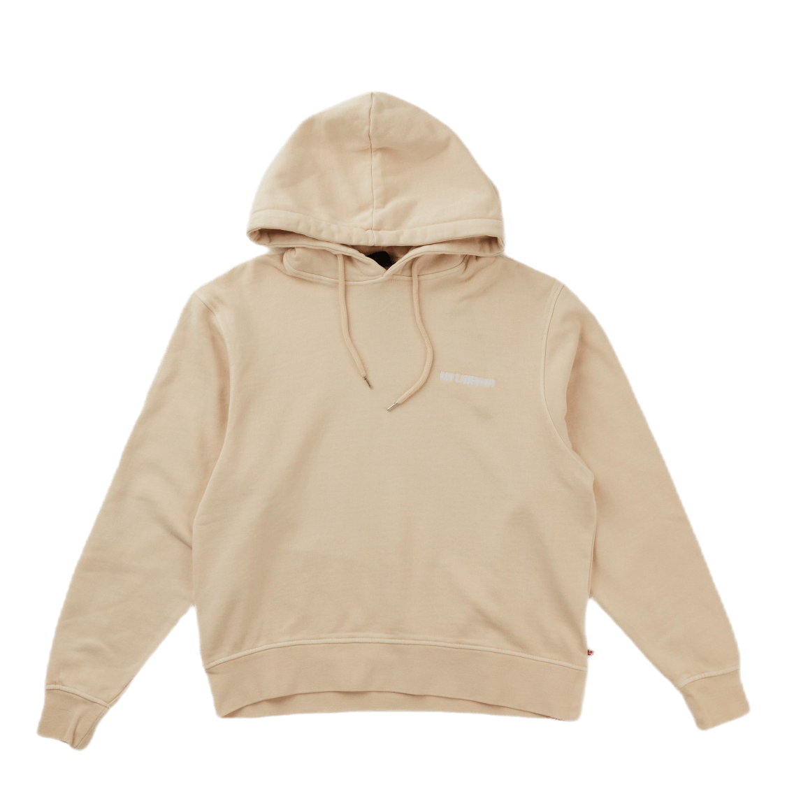 Bulky Hoodie Beige Logo