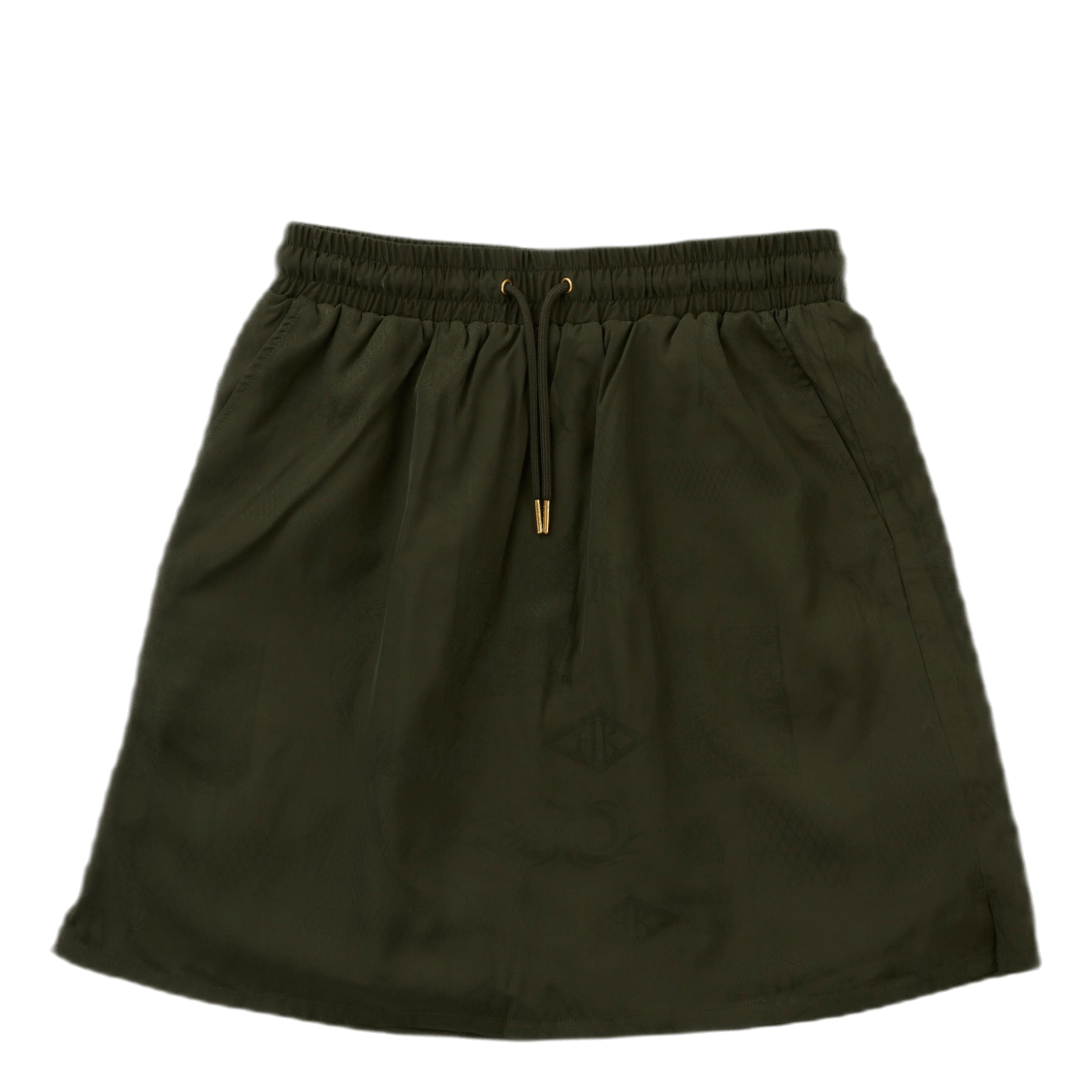 Track Skirt Green Tribal