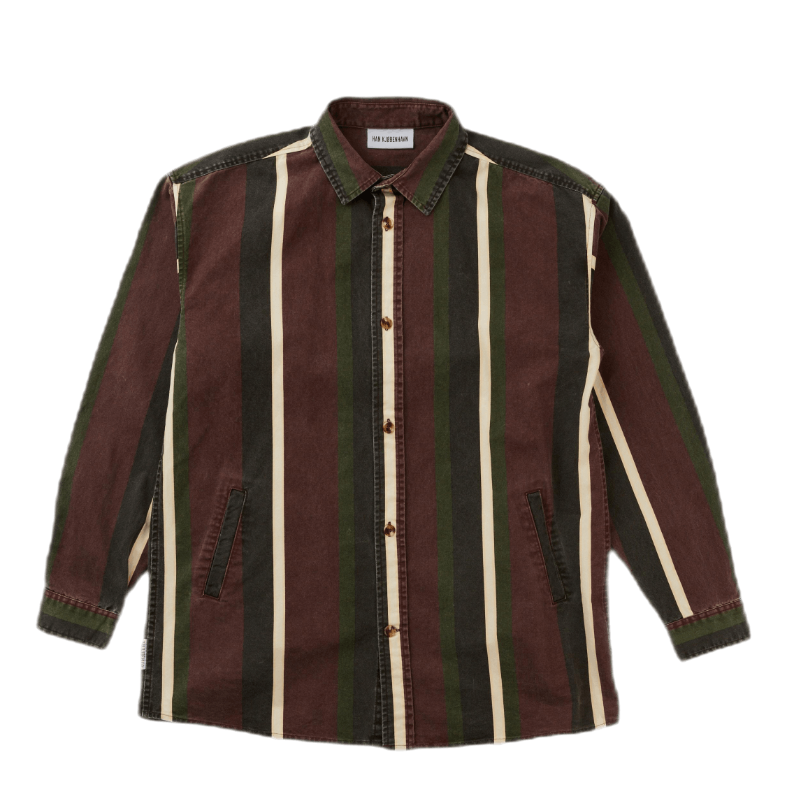 Shirt Jacket Dark Stripe