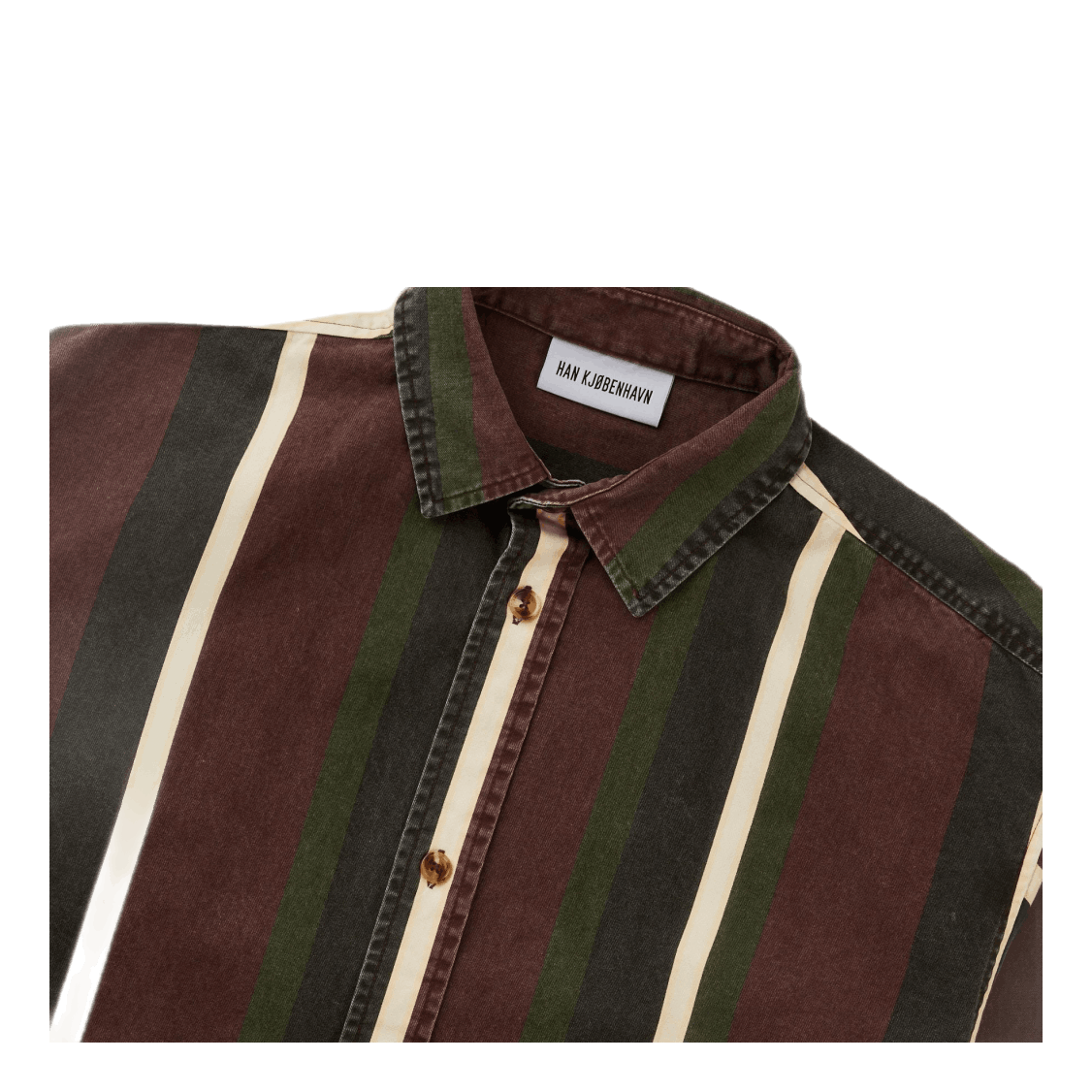 Shirt Jacket Dark Stripe