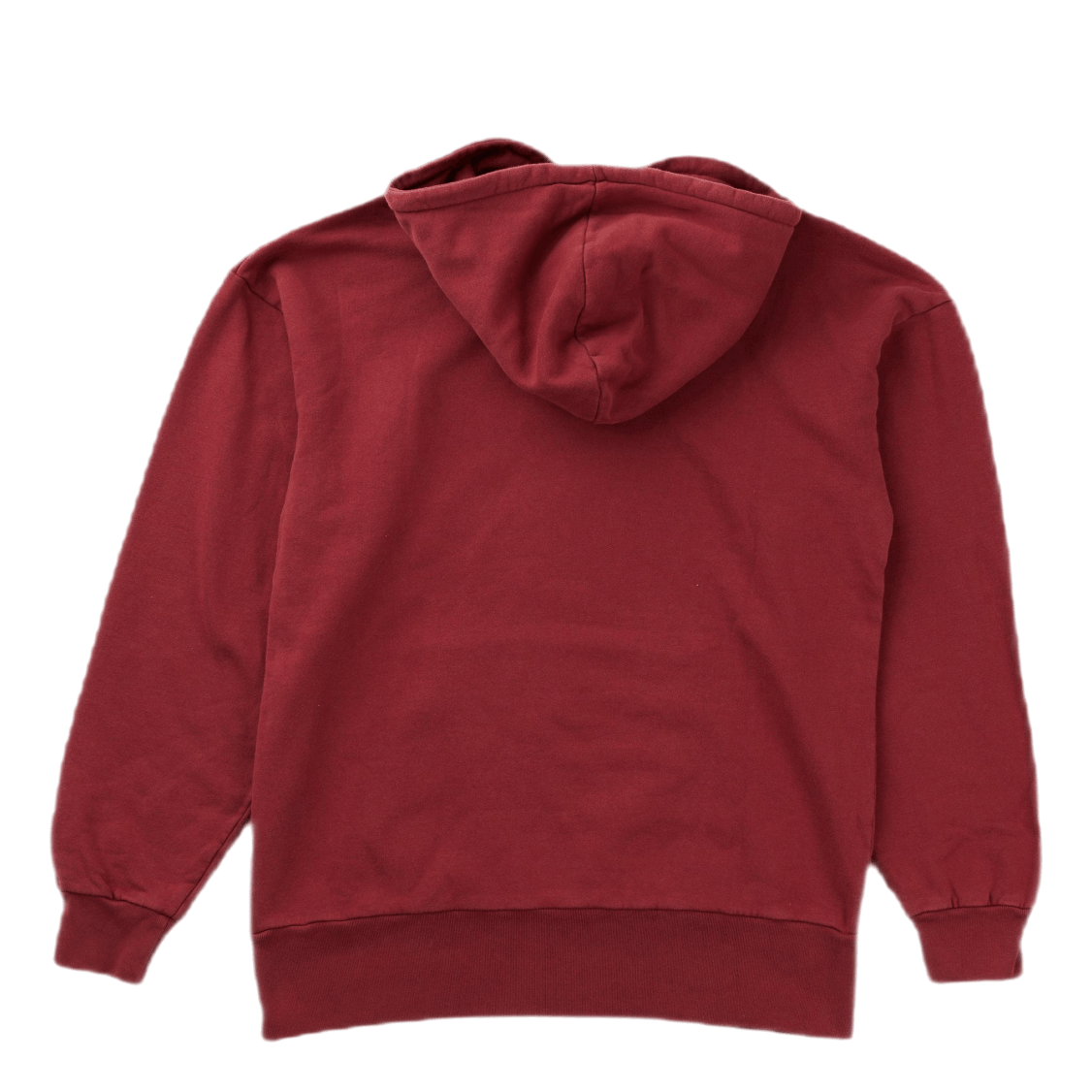 Bulky Hoodie Faded Dark Red Hk