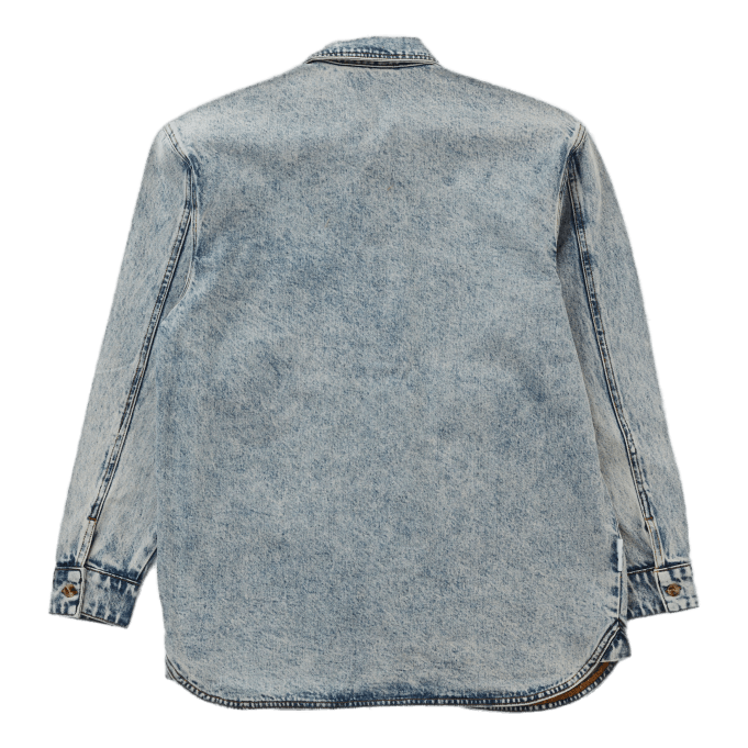 Army Shirt Bleached Denim