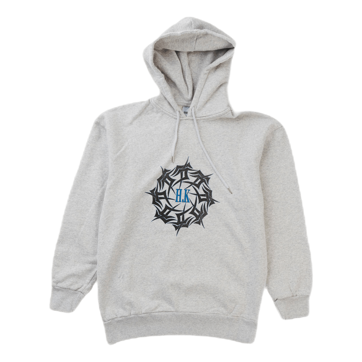 Artwork Hoodie Grey Melange