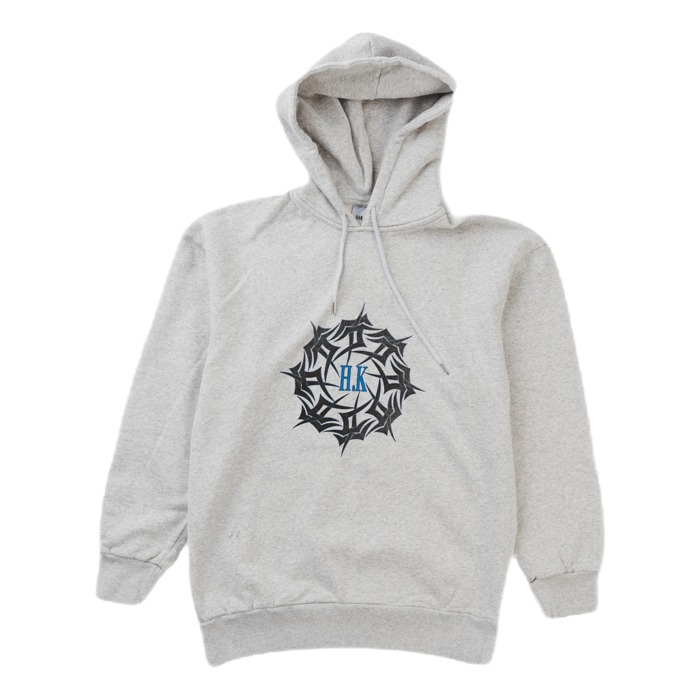 Artwork Hoodie Grey Melange