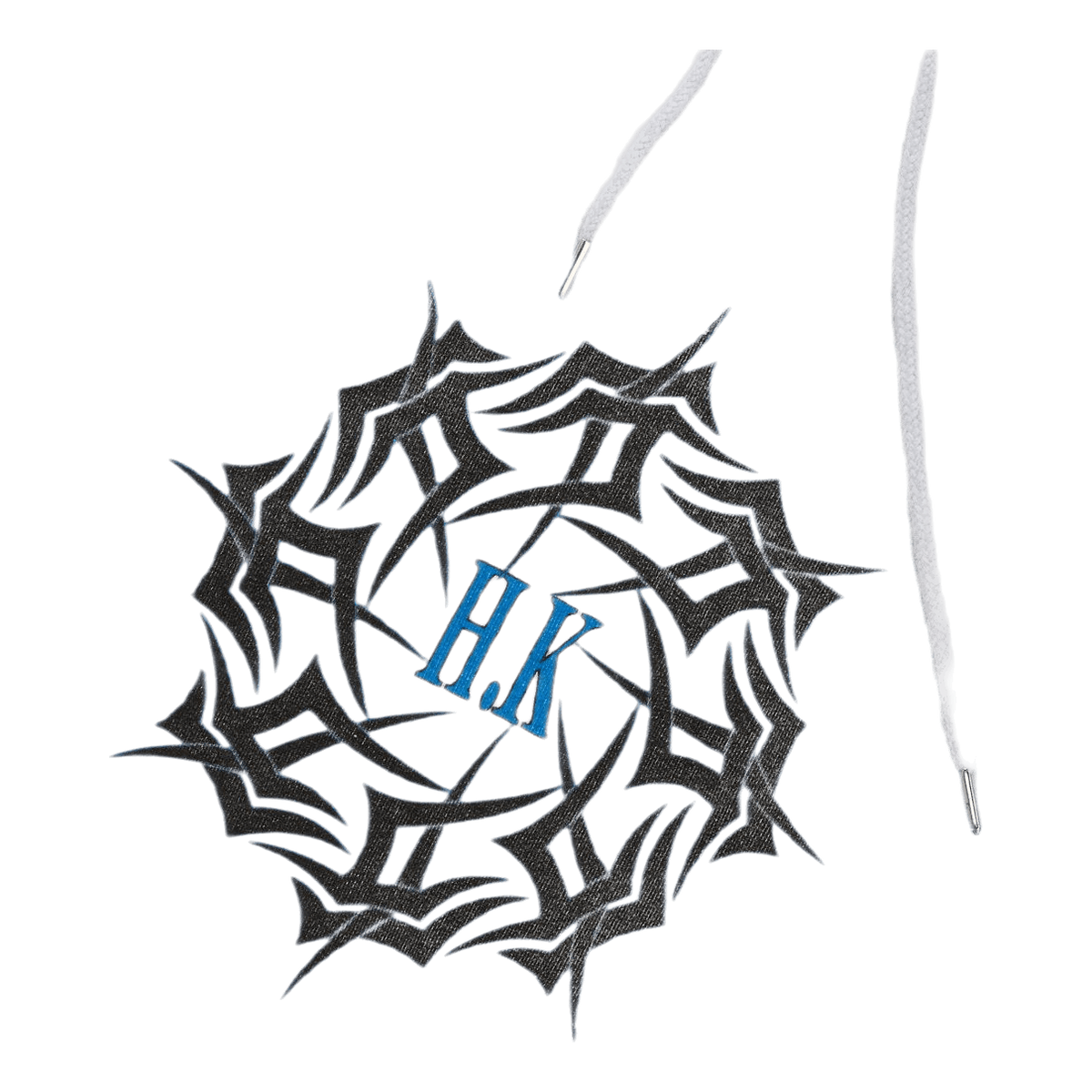 Artwork Hoodie Grey Melange