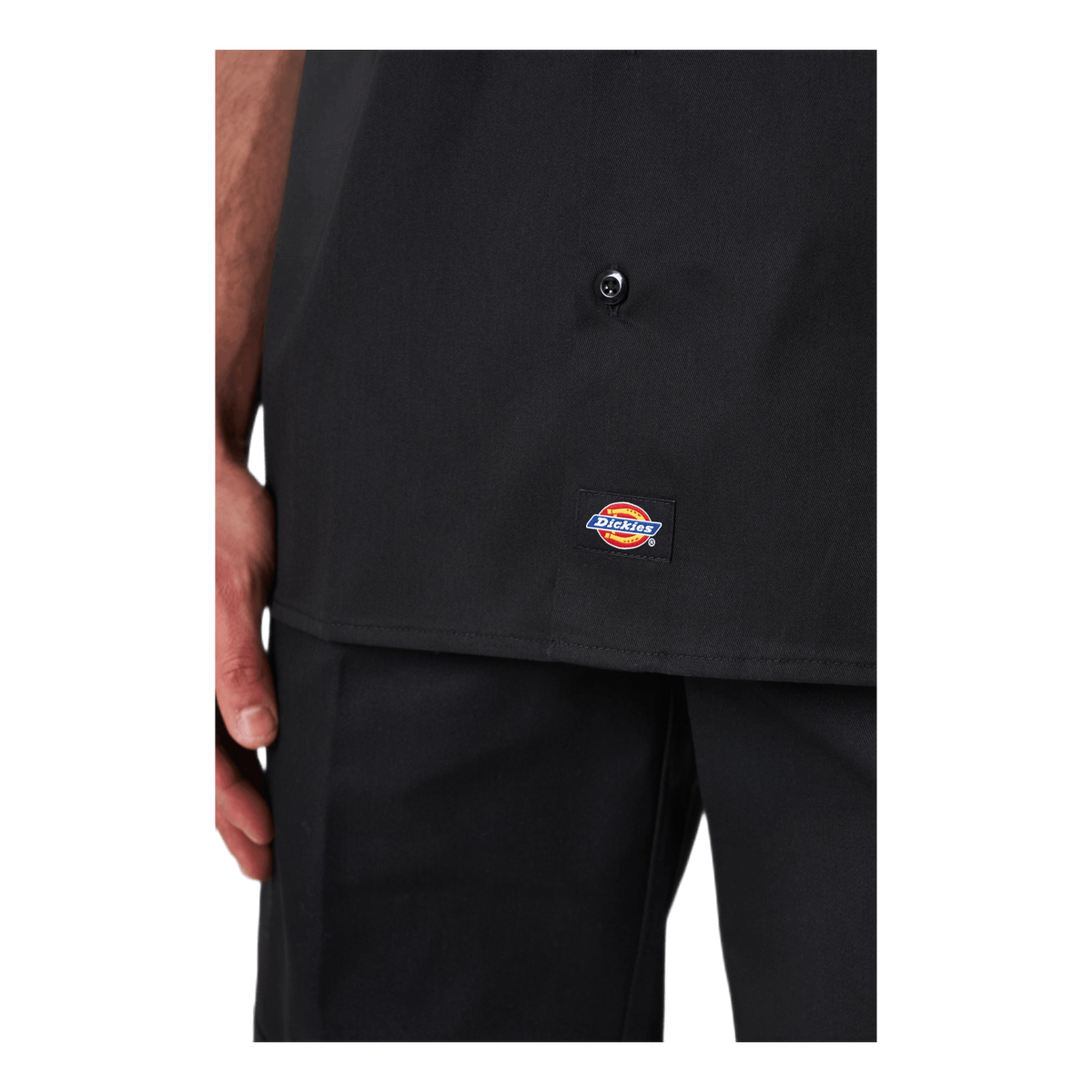 Short Sleeve Work Shirt Black