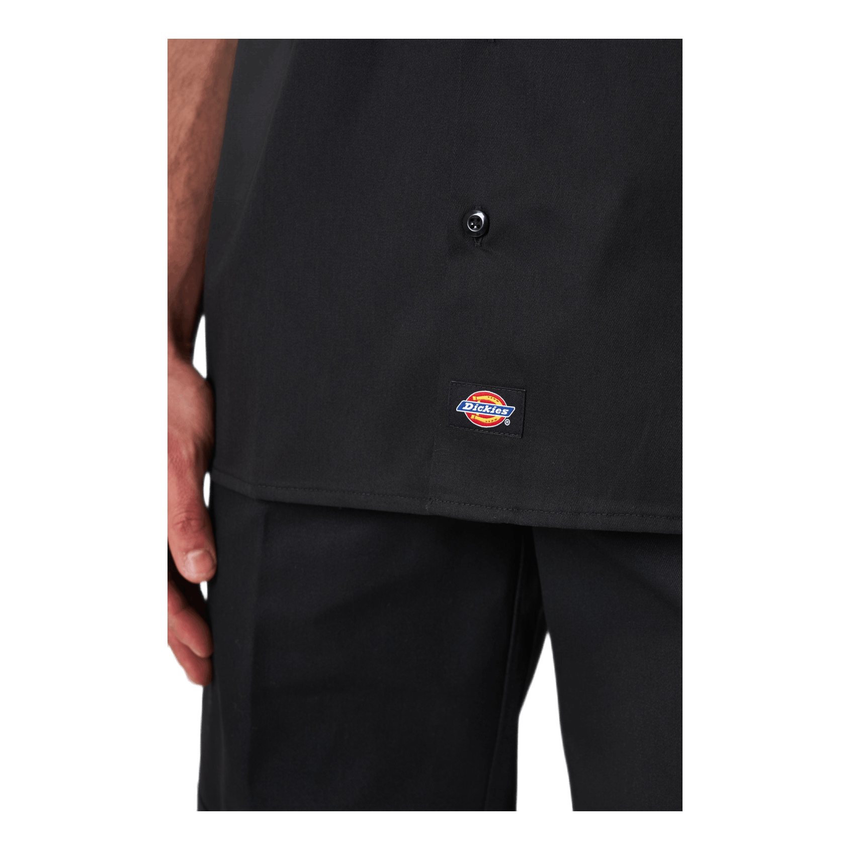 Short Sleeve Work Shirt Black