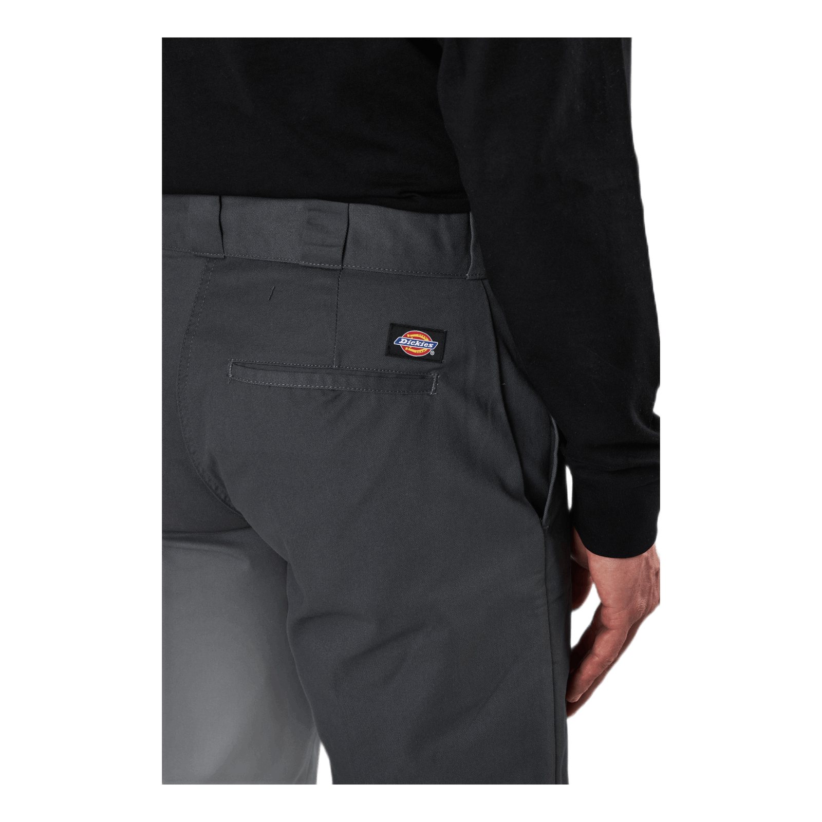 Slim Straight Work Pant Flex Charcoal Grey
